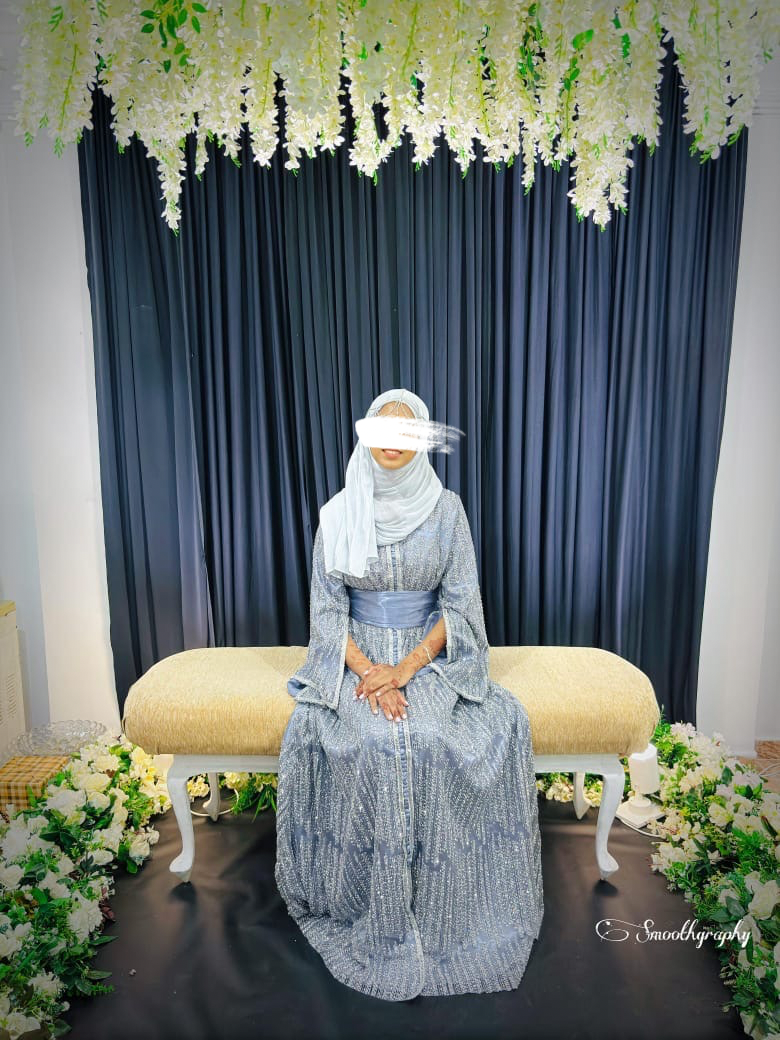 A Moroccan-Inspired Dream: Shehani’s Custom Nikah Dress