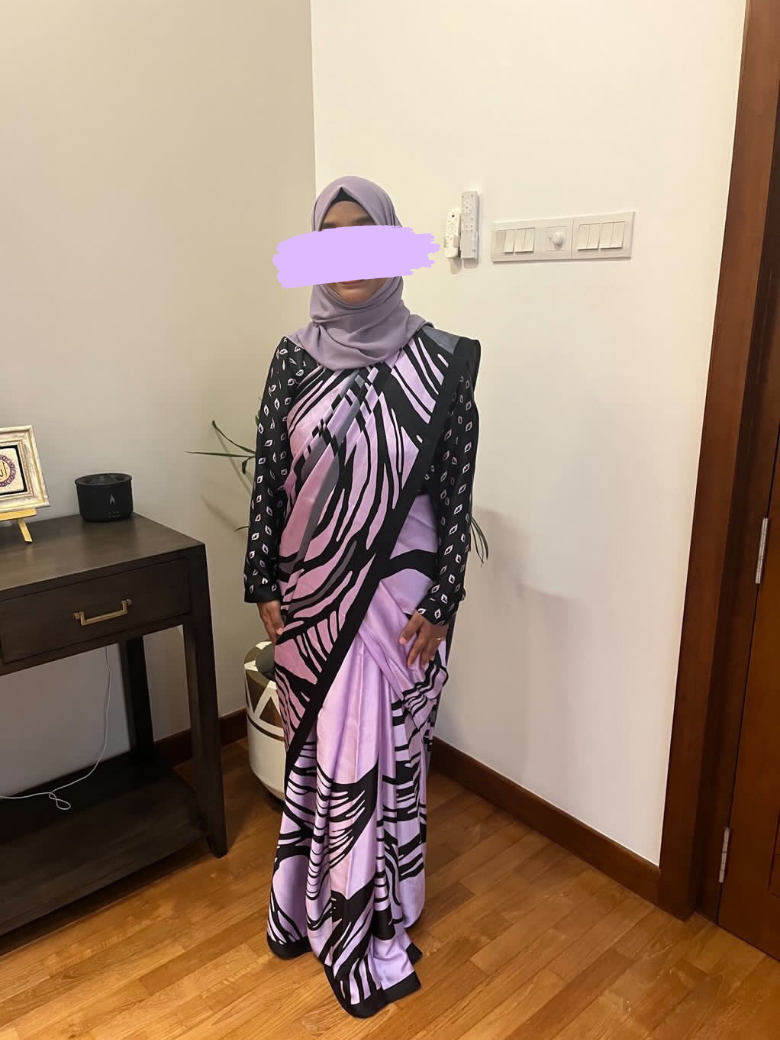 A Saree without the struggle