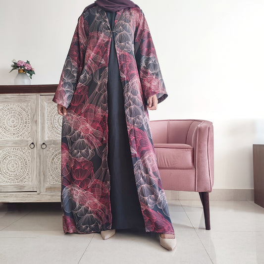 Noir Abaya - AD00497