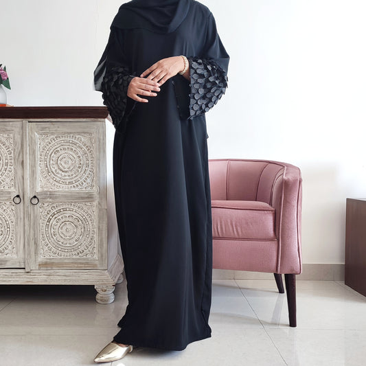 Lunar Petal Abaya - AD00510