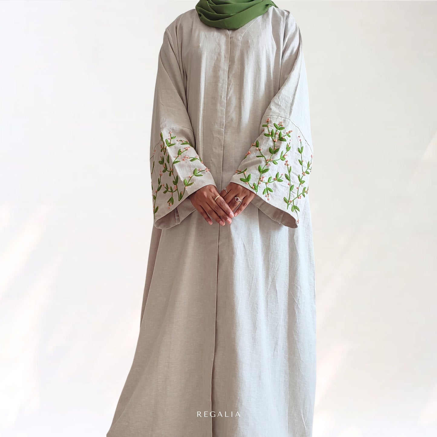 Verdant Grace Abaya - AD00453